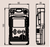 KS-7D一体型一氧化碳检测报警器日本新宇宙