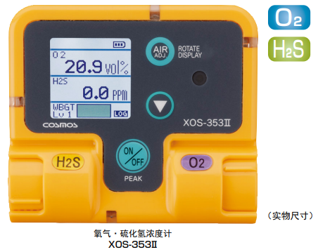 XX-353Ⅱ系列氧气 / 一氧化碳 / 硫化氢浓度计日本新宇宙