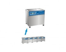 KQ-1000DE-Y 落地三槽式数控超声波清洗器