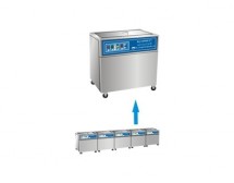 KQ-1000DE-J 落地三槽式数控超声波清洗器