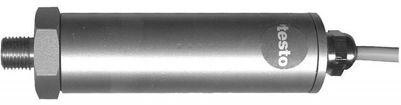 德图 TESTO 高压探头，不锈钢制造，可适于制冷剂，量程达10bar，螺纹连接7/16