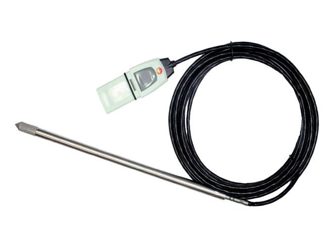 testo 6605 IAQ探头,带电缆,用于更高的过程温度
