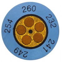德图 TESTO testoterm - 迷你钟形温度贴（+199 ~ +224 °C） 订货号: 0646 0077