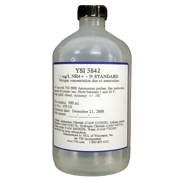 美国YSI 3886硝酸盐标准品,10 mg/L(500 mL)