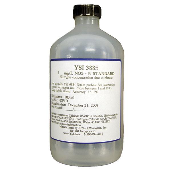 YSI 3885硝酸盐标准品,1 mg/L(500 mL)