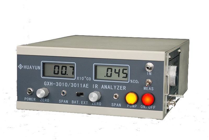 华云仪器 GXH-3010/3011AE型便携式红外线CO/CO2二合一分析仪