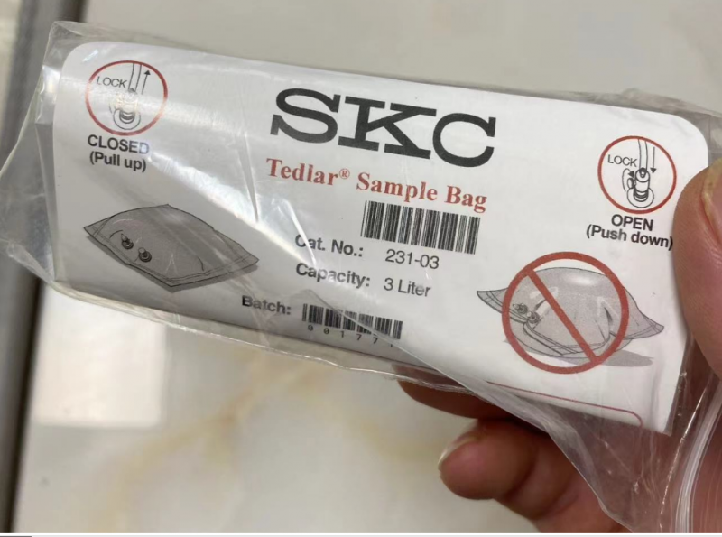 SKC 231-03 Tedlar Sample Bag 3 Liter 气体采样袋