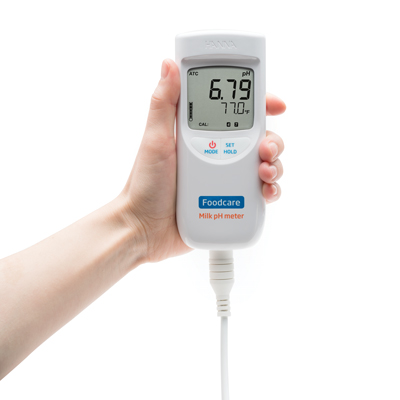 HI99165防水便携式酸度pH-温度测定仪【奶酪样品】图3