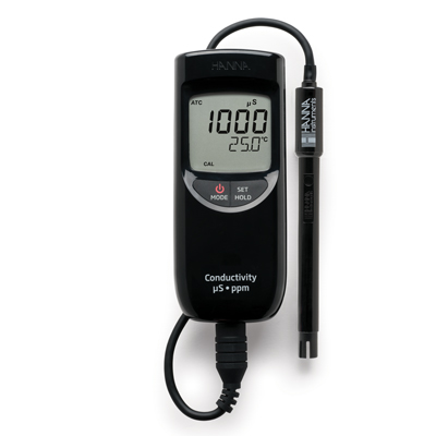 HI99300 低量程防水型 EC-TDS-℃测定仪