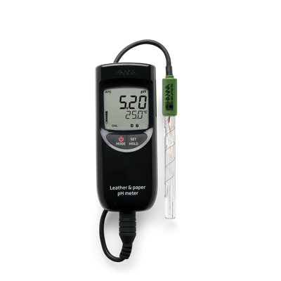 HI99171防水便携式酸度pH-温度测定仪【纸业/皮革】