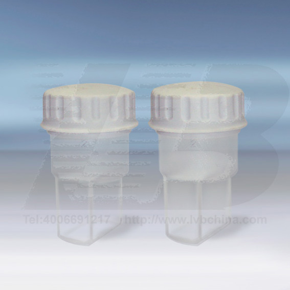ET197600 专用塑料异型比色皿H48mm×∅24mm图1